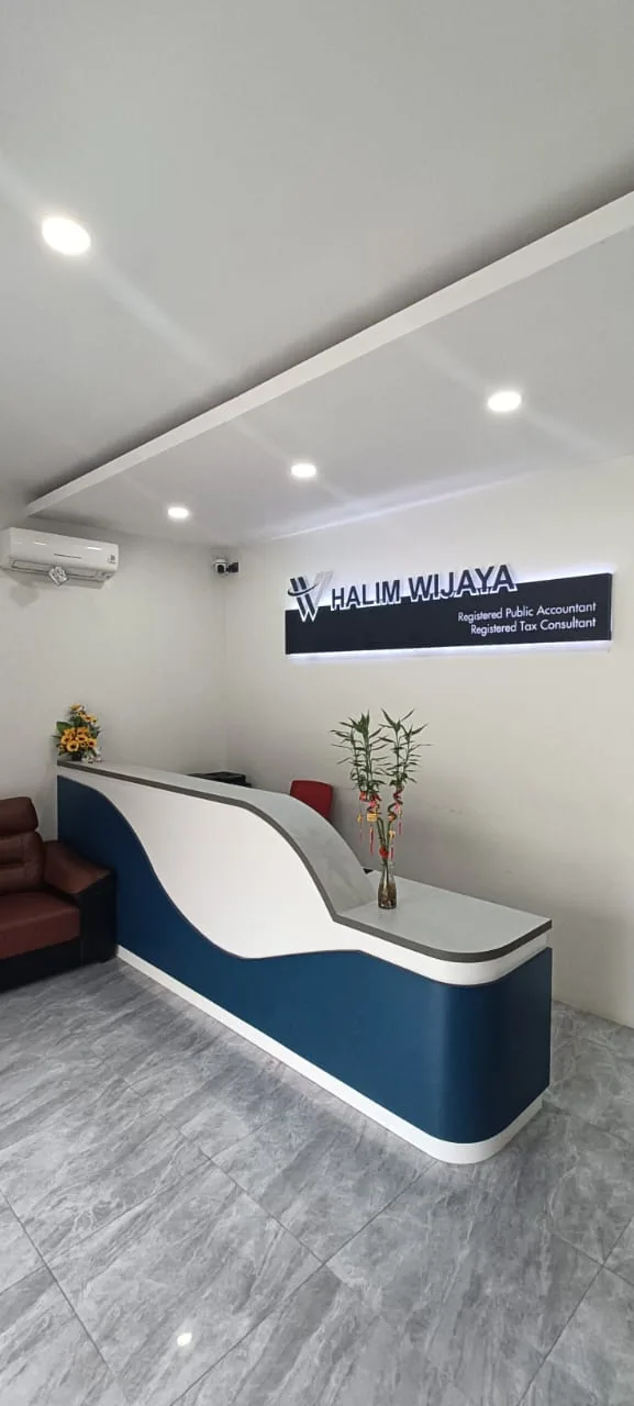 Area resepsi kantor